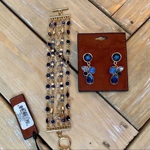 Great price! NEW! Bracelet and earrings set